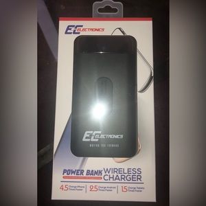EC Elite 10,000 mAh Qi Wireless Charging Power Bank